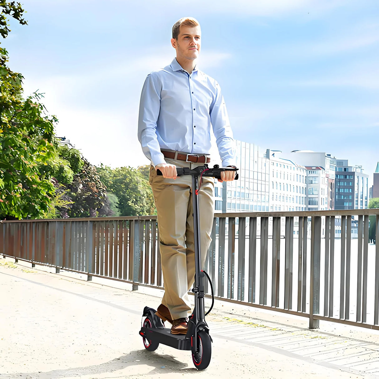 iScooter i9 Pro Electric Scooter 8.5" Tires 350W Motor 36V 7.5Ah Battery