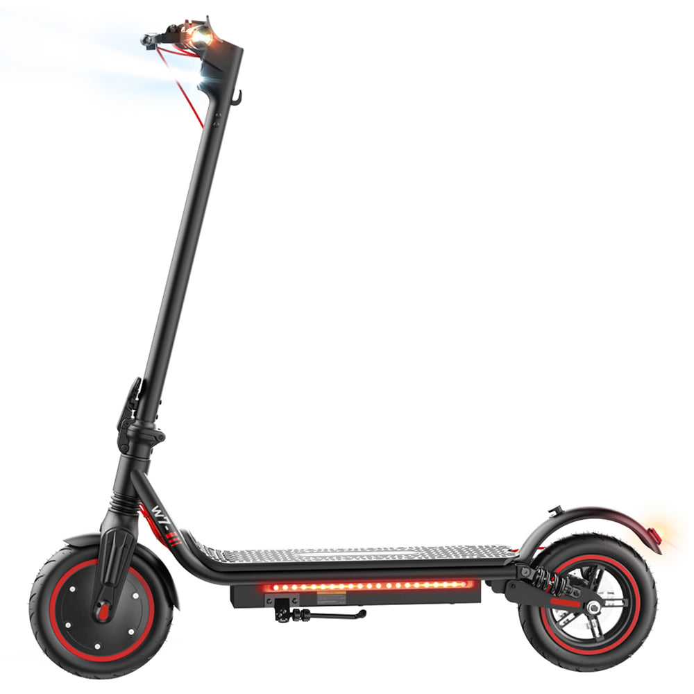 Patinete eléctrico iScooter W7, neumáticos de 8,5", motor de 350 W, batería de 42 V y 7,8 Ah