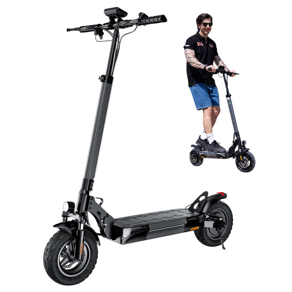 iScooter W9 Electric Scooter 10" Tires 1000W Motor 48V 14Ah Battery