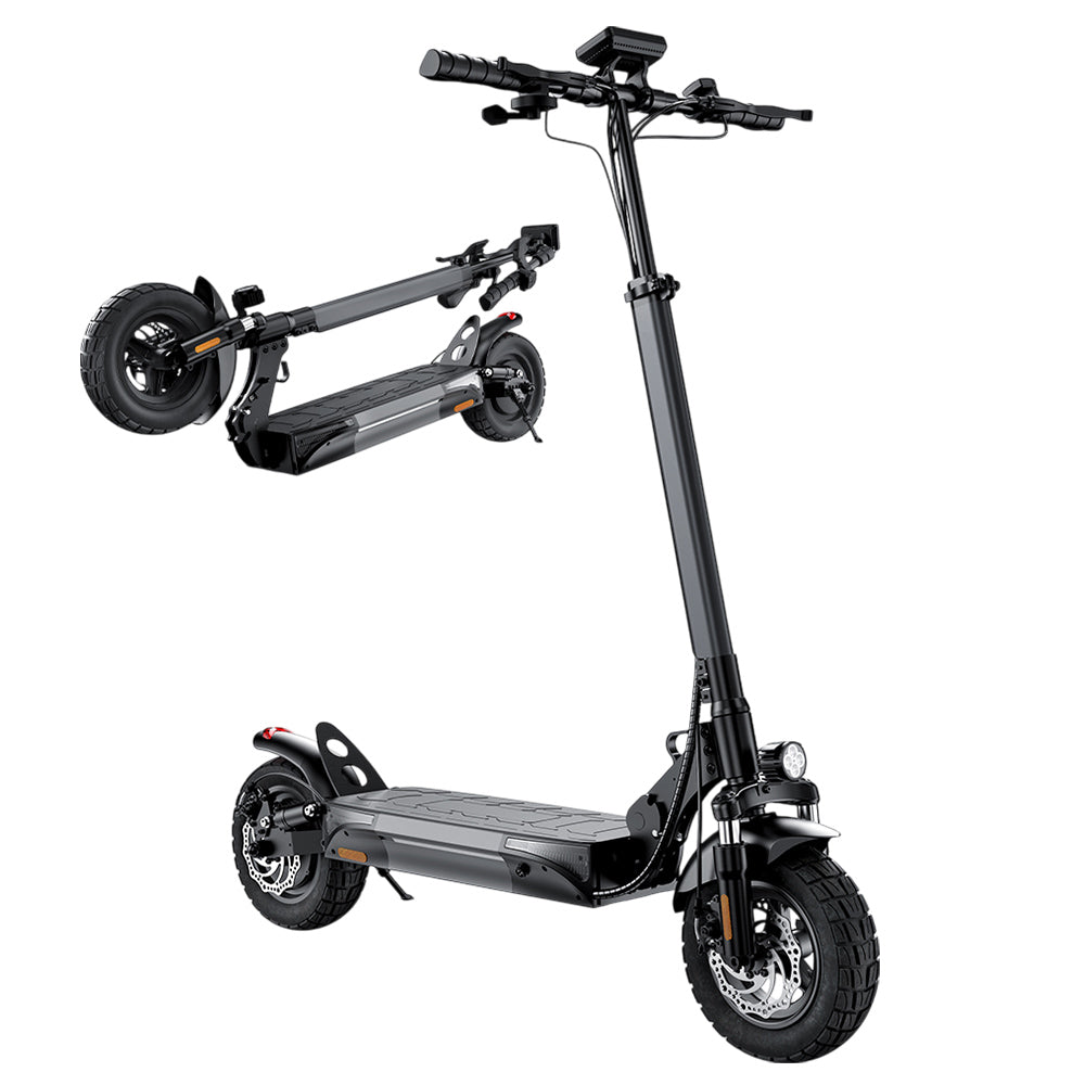 iScooter W9 Electric Scooter 10" Tires 1000W Motor 48V 14Ah Battery