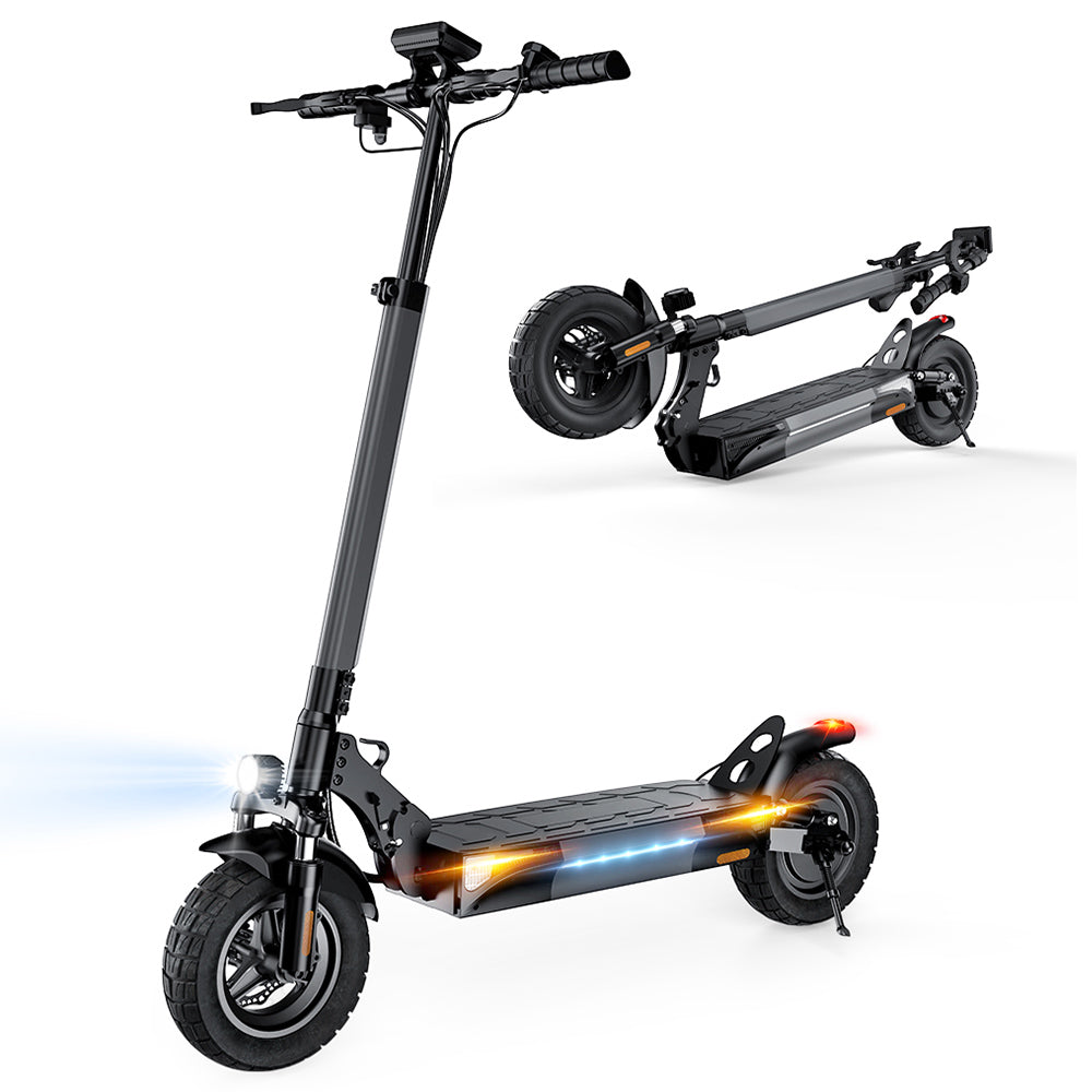 iScooter W9 Electric Scooter 10" Tires 1000W Motor 48V 14Ah Battery