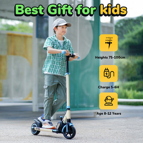 isinwheel_S6_Kids_Folding_Electric_Scooter_9