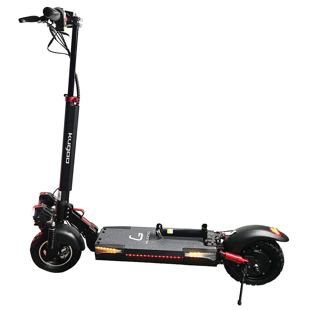 Patinete eléctrico KUGOO M4 Pro con asiento, neumáticos de 10", batería de 500 W, 48 V y 21 Ah