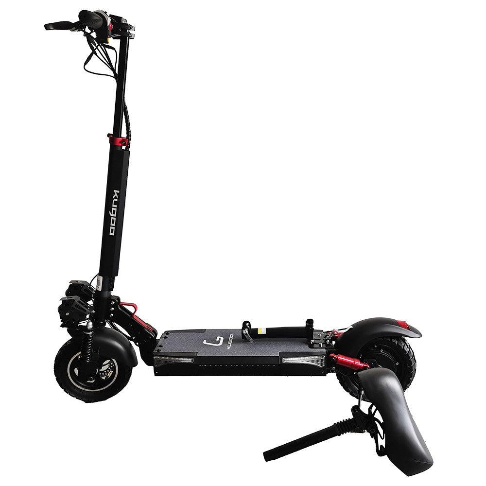 Patinete eléctrico KUGOO M4 Pro con asiento, neumáticos de 10", batería de 500 W, 48 V y 21 Ah