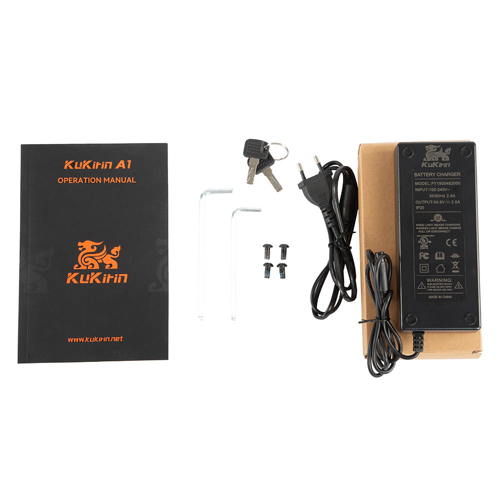 Kukirin A1 Electric Scooter 10" Tires 800W Motor 48V 13Ah Battery