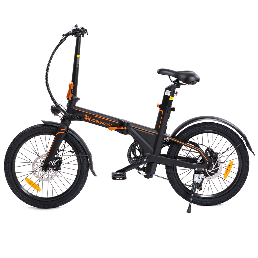 KuKirin V2 Electric City Bike 20" Tires 250W Motor 36V 7.5Ah Battery