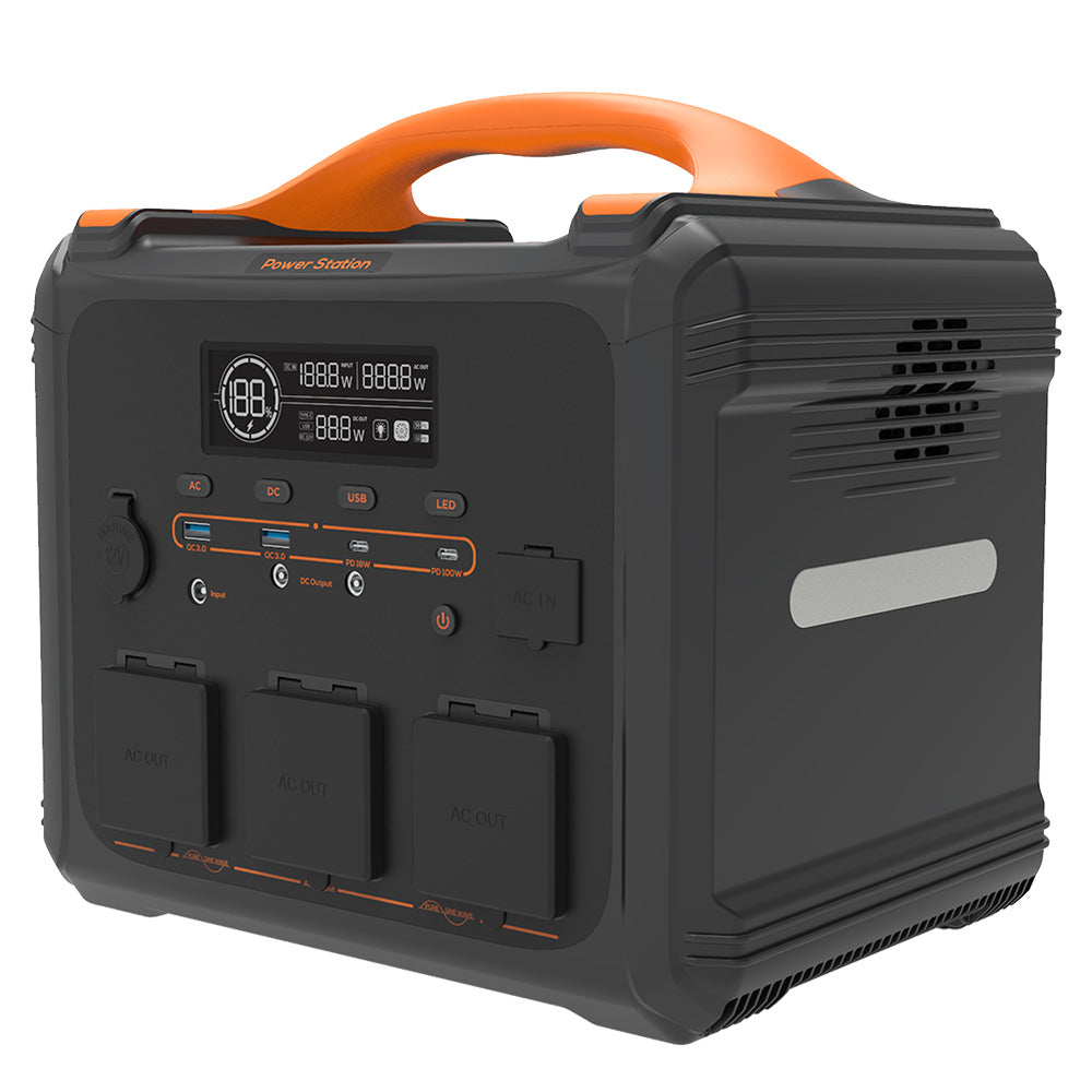 NEWSMY S1210 1200W Portable Power Station 1102.5Wh Peak 2400W