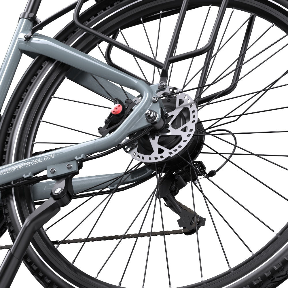 ONESPORT OT05 Pro Electric Bike 28" Tires 250W Motor 36V 22.5Ah Battery