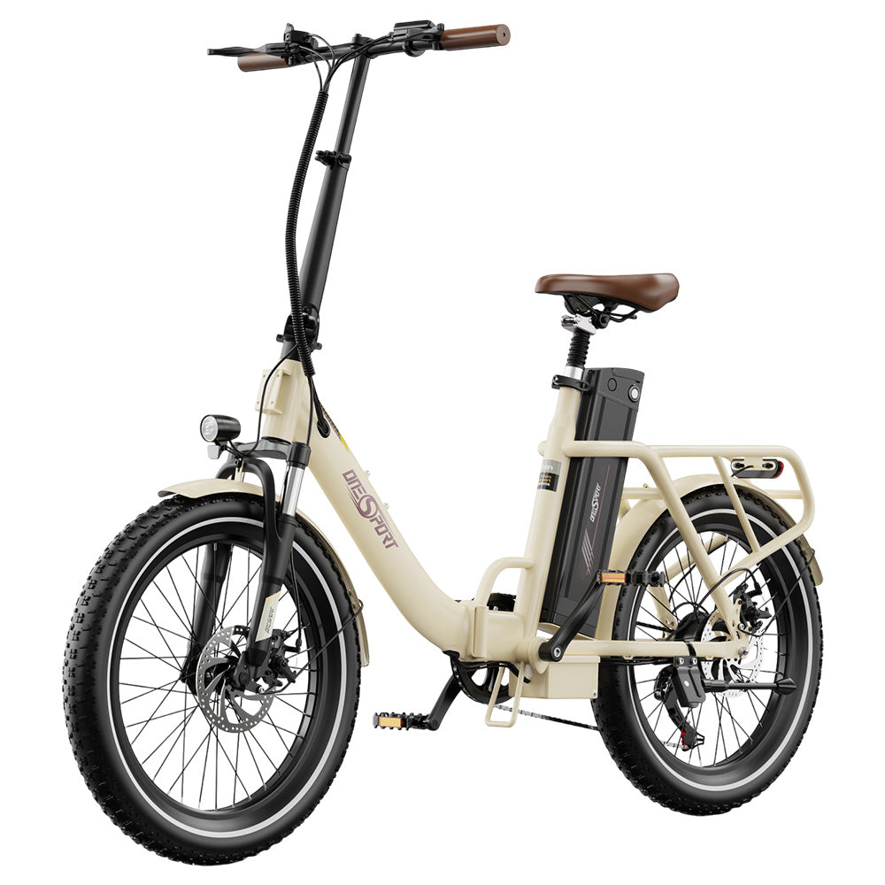 ONESPORT OT16-2 Electric Bike 20" Tires 250W Motor 48V 17Ah Battery