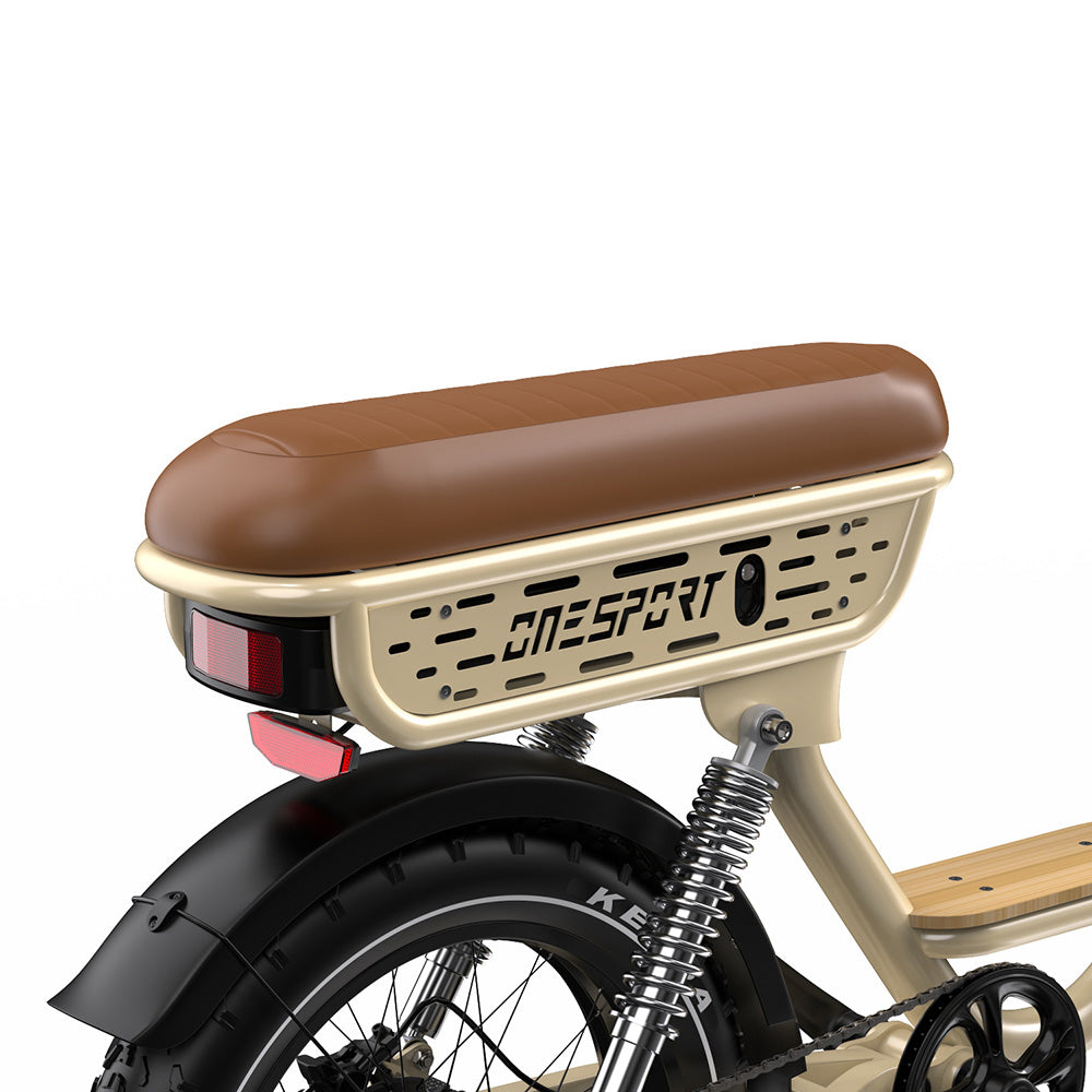 ONESPORT W77 Electric Bike 20" Tires 500W Motor 48V 18Ah Battery