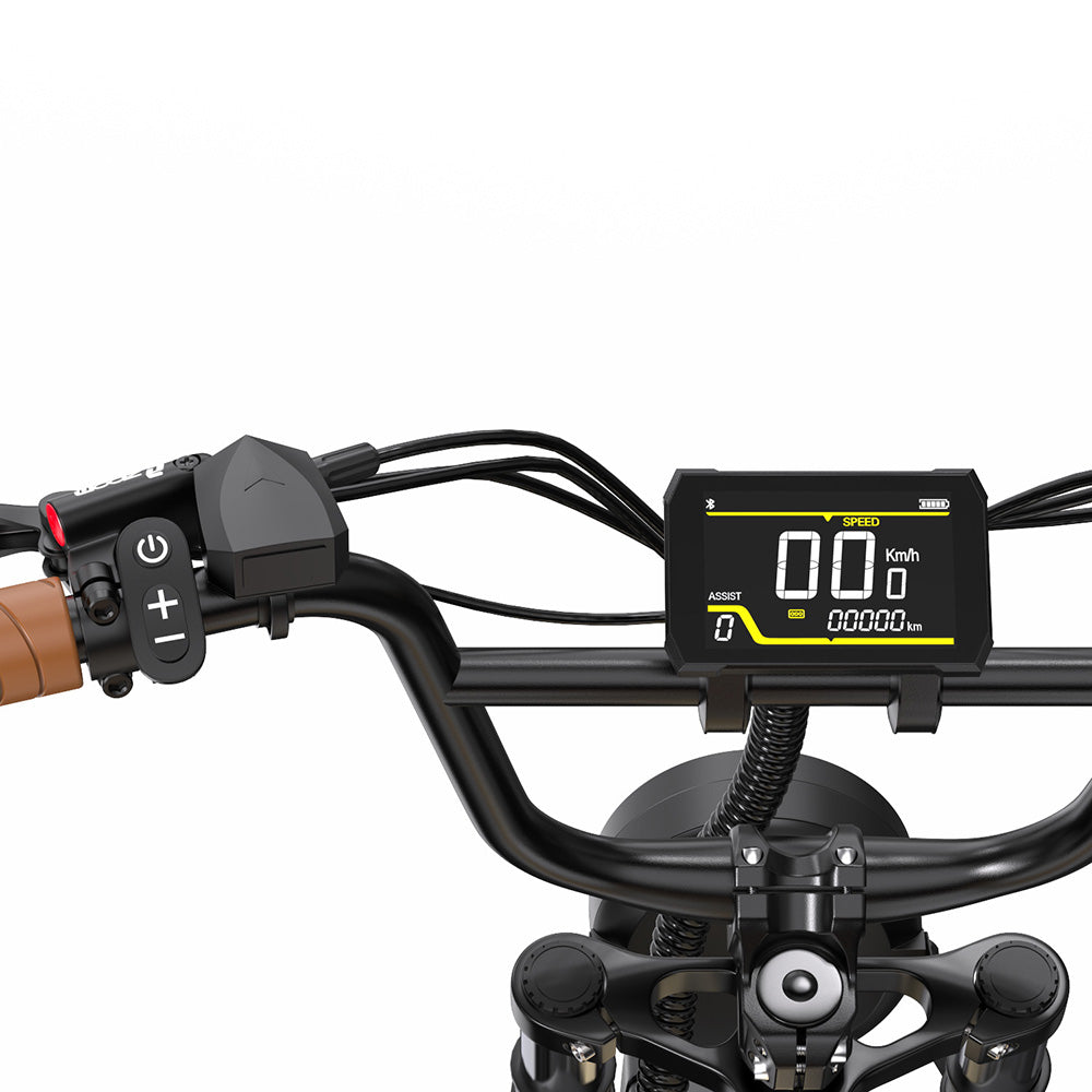 ONESPORT W77 Electric Bike 20" Tires 500W Motor 48V 18Ah Battery