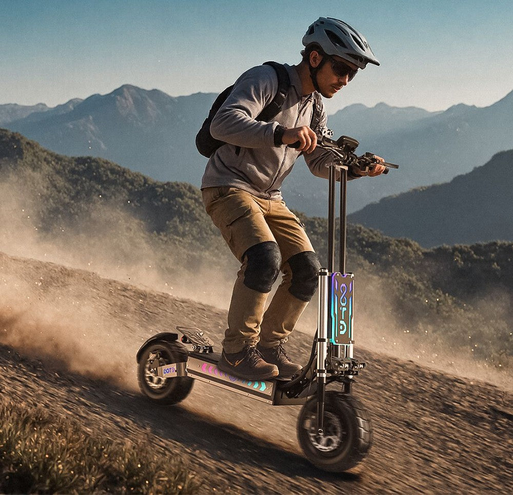 OOTD T90 Electric Scooter 13" Tires Dual 2100W Motors 60V 31.2Ah Battery