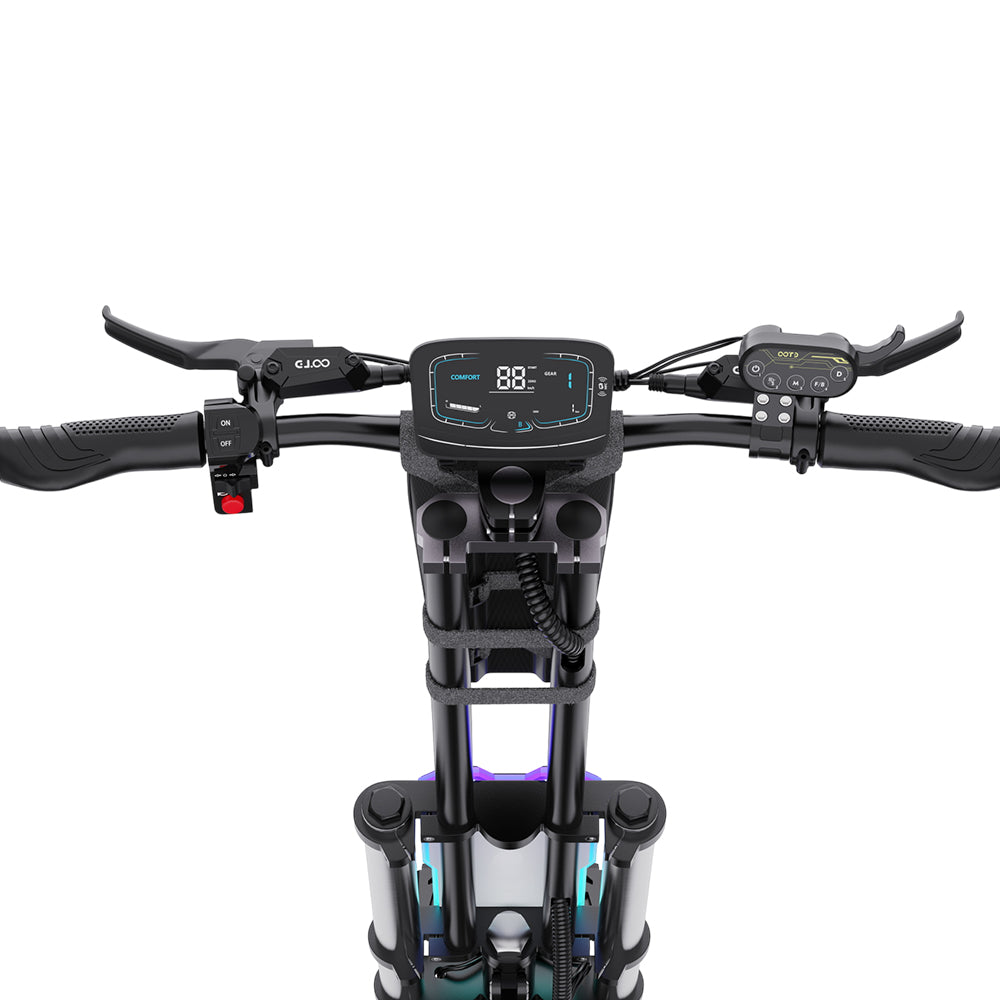 OOTD T90 Electric Scooter 13" Tires Dual 2100W Motors 60V 31.2Ah Battery