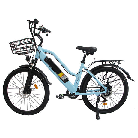 Orlms CITY Electric Bike 26" Tires 500W Motor 48V 15Ah Battery