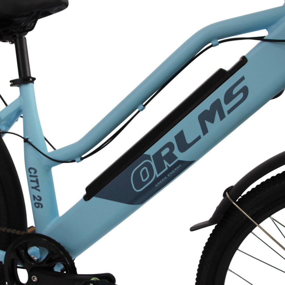 Orlms CITY Electric Bike 26" Tires 500W Motor 48V 15Ah Battery