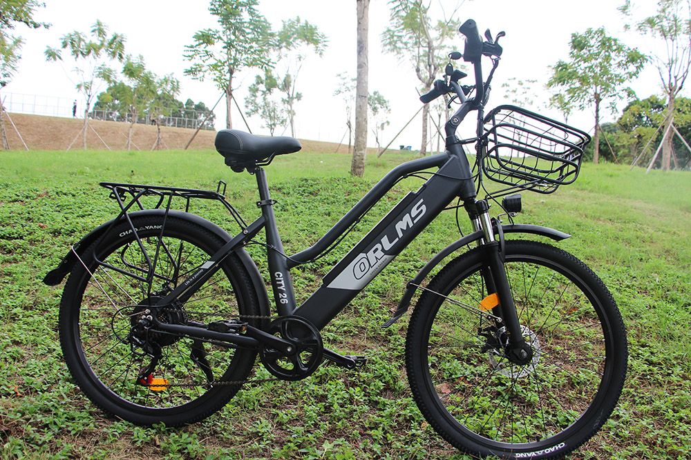 Orlms CITY Electric Bike 26" Tires 500W Motor 48V 15Ah Battery
