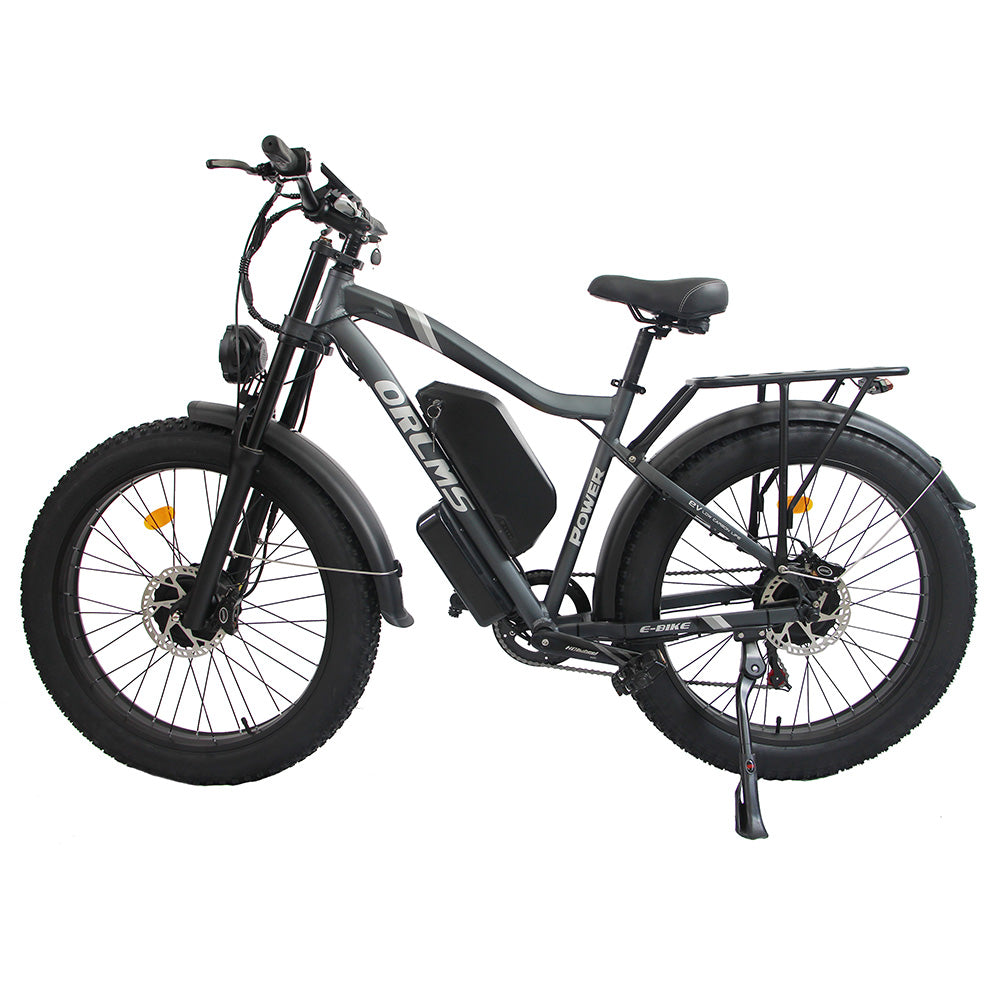 Orlms MX500 Electric Bike 26" Tires Dual 1000W Motors 52V 25Ah Battery