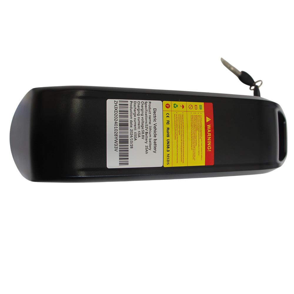 Orlms MX500 Electric Bike 26" Tires Dual 1000W Motors 52V 25Ah Battery