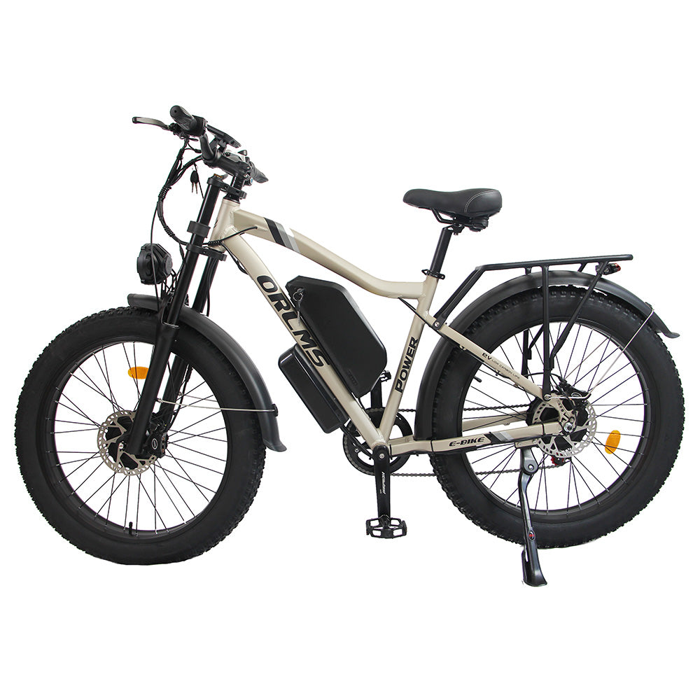 Orlms MX500 Electric Bike 26" Tires Dual 1000W Motors 52V 25Ah Battery
