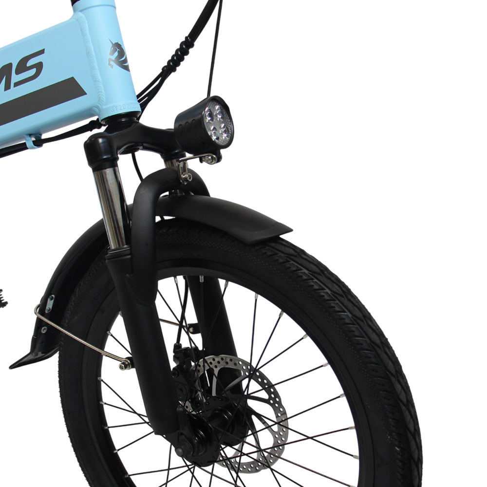 Orlms S9 Folding Electric Bike 20" Tires 250W Motor 48V 13Ah Battery
