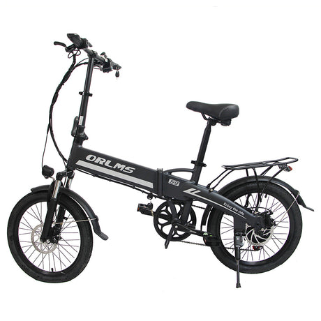 Orlms S9 Folding Electric Bike 20" Tires 250W Motor 48V 13Ah Battery