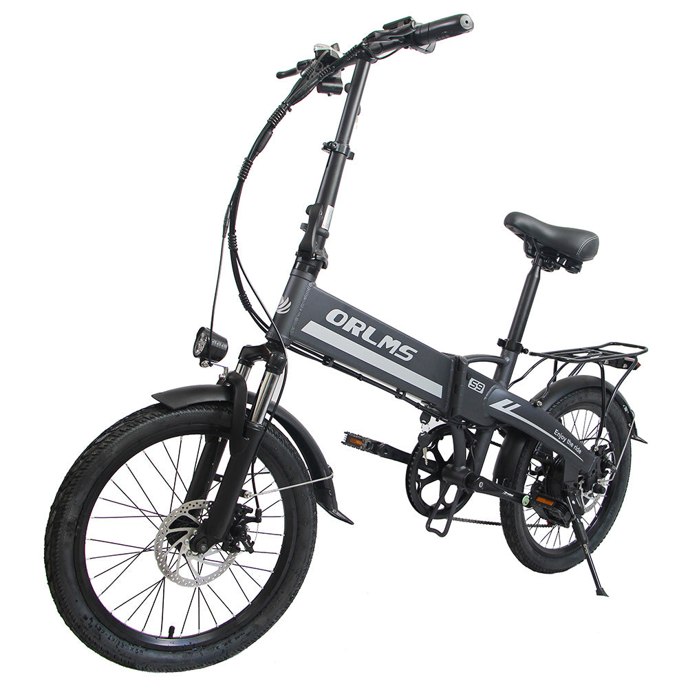 Orlms S9 Folding Electric Bike 20" Tires 250W Motor 48V 13Ah Battery