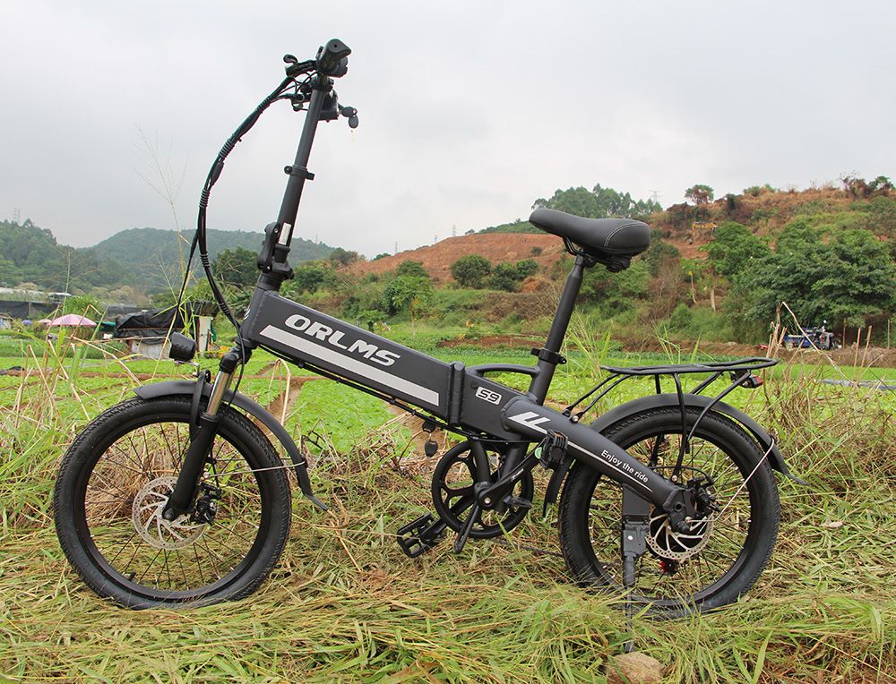 Orlms S9 Folding Electric Bike 20" Tires 250W Motor 48V 13Ah Battery
