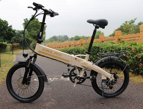 Orlms S9 Folding Electric Bike 20" Tires 250W Motor 48V 13Ah Battery