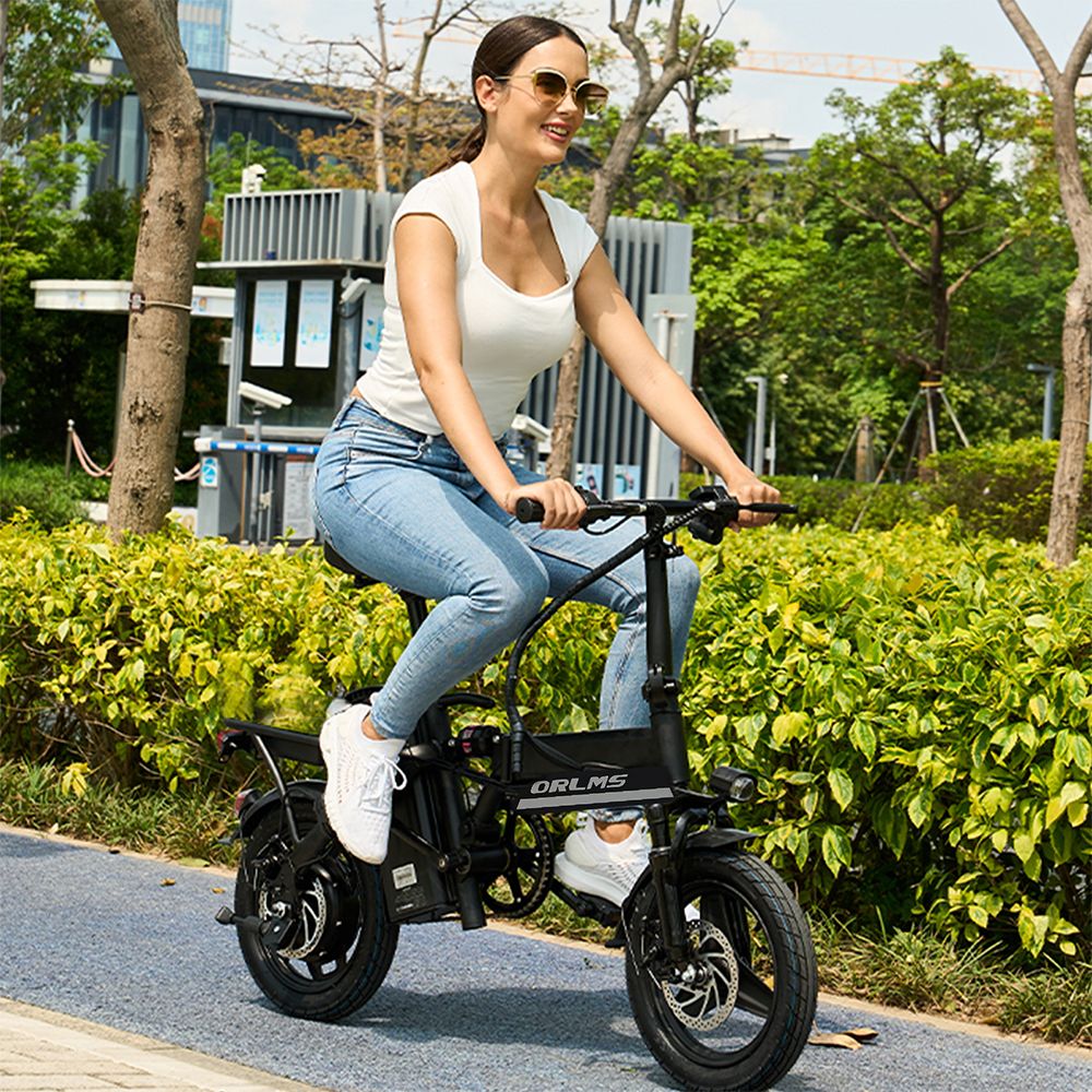 Orlms S9 Folding Electric Bike 20" Tires 250W Motor 48V 13Ah Battery