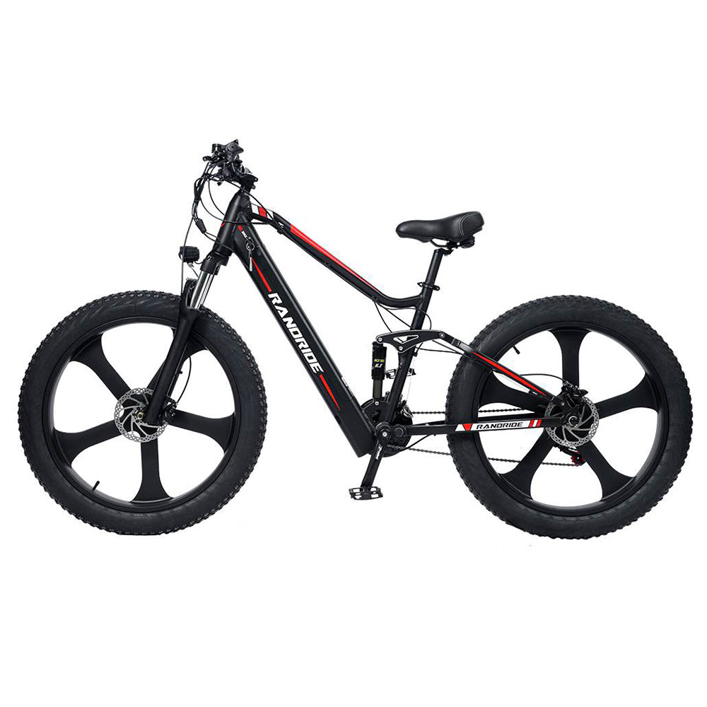RANDRIDE YX90M Elektrisches Mountainbike 26" Reifen 1000W Motor 48V 13.6Ah Batterie