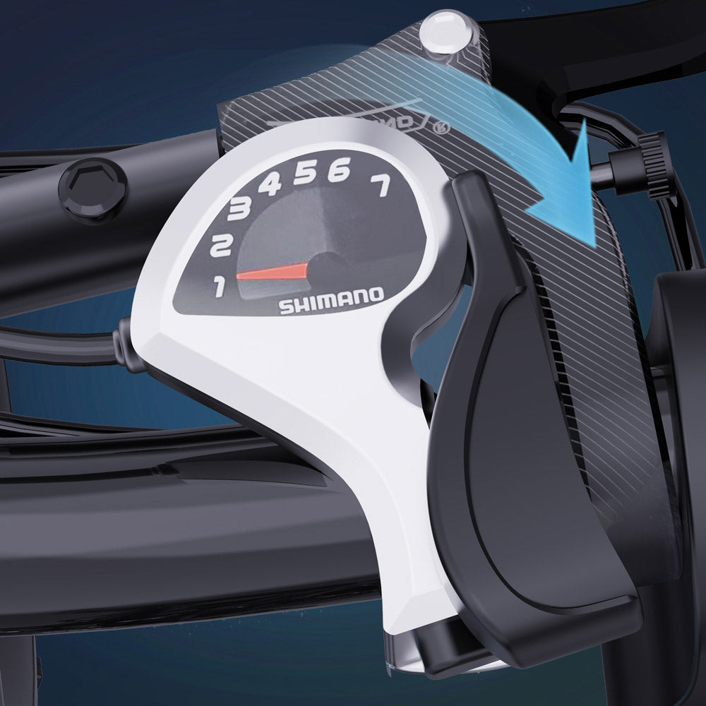 Ridstar E26 Pro Elektrisches Mountainbike 26" Reifen Dual 1000W Motoren 48V 23Ah Batterie