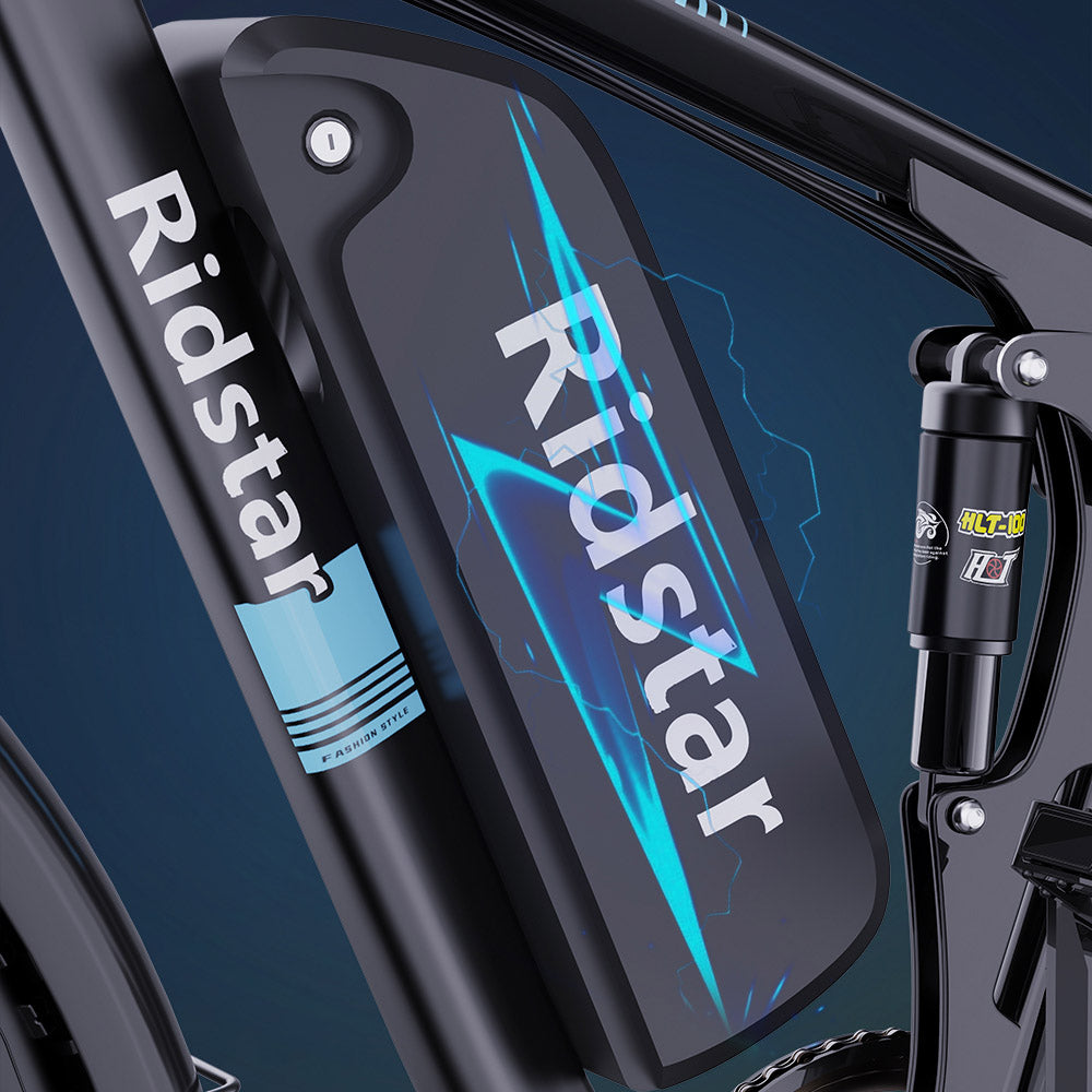 Ridstar E26 Pro Elektrisches Mountainbike 26" Reifen Dual 1000W Motoren 48V 23Ah Batterie