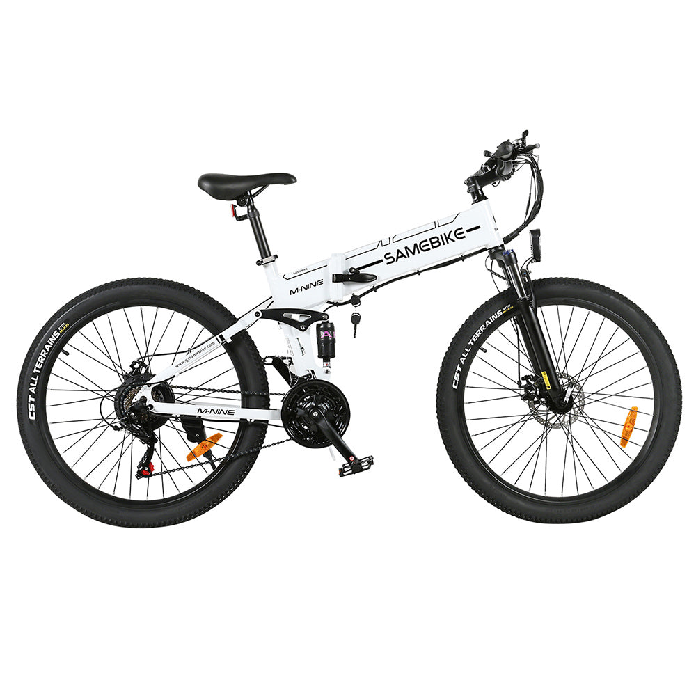 SAMEBIKE LO26-II FT Wheel Electric Bike 26" Tires 750W Motor 48V 12.5Ah Battery