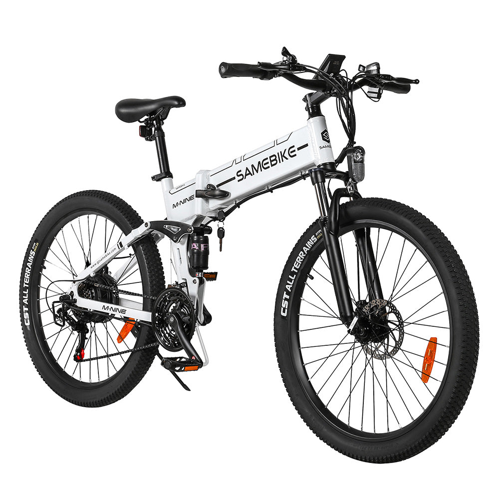 SAMEBIKE LO26-II FT Wheel Electric Bike 26" Tires 750W Motor 48V 12.5Ah Battery