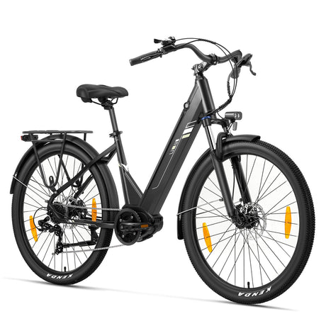 Touroll Urbano 3 Electric Bike 27.5" 250W Motor 36V 13Ah Battery