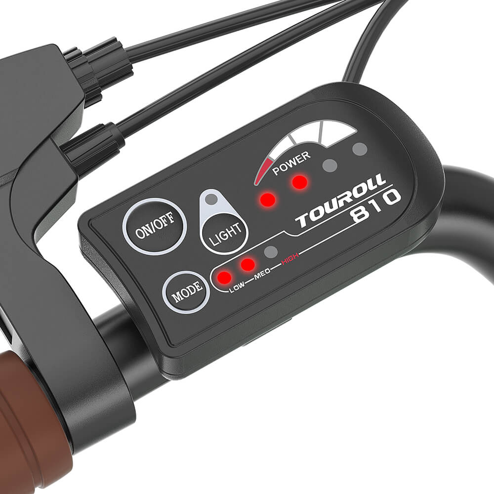 Touroll B2 Retro Cruiser Electric Bike 26" 250W Motor 36V 15.6Ah Battery