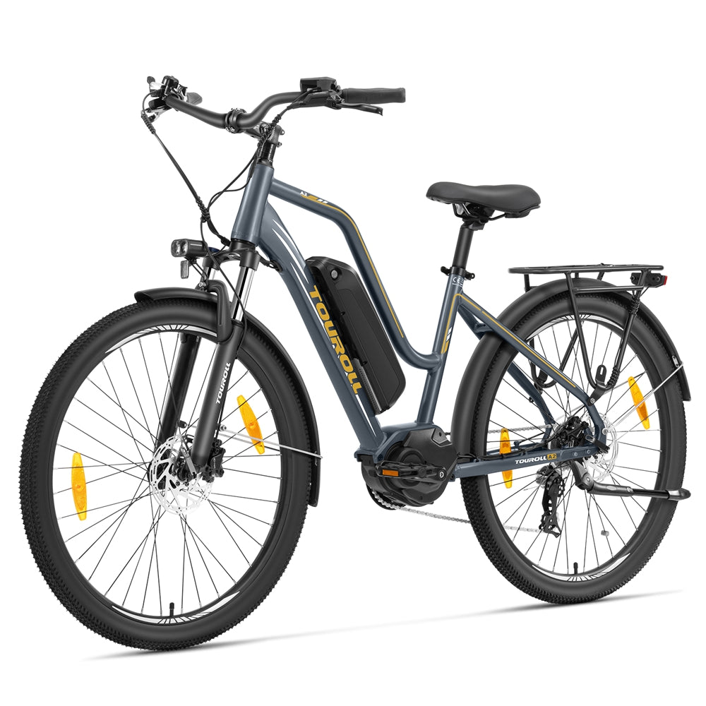 Touroll MA2 Electric Bike 27.5" Tire 250W Motor 36V 13Ah Battery