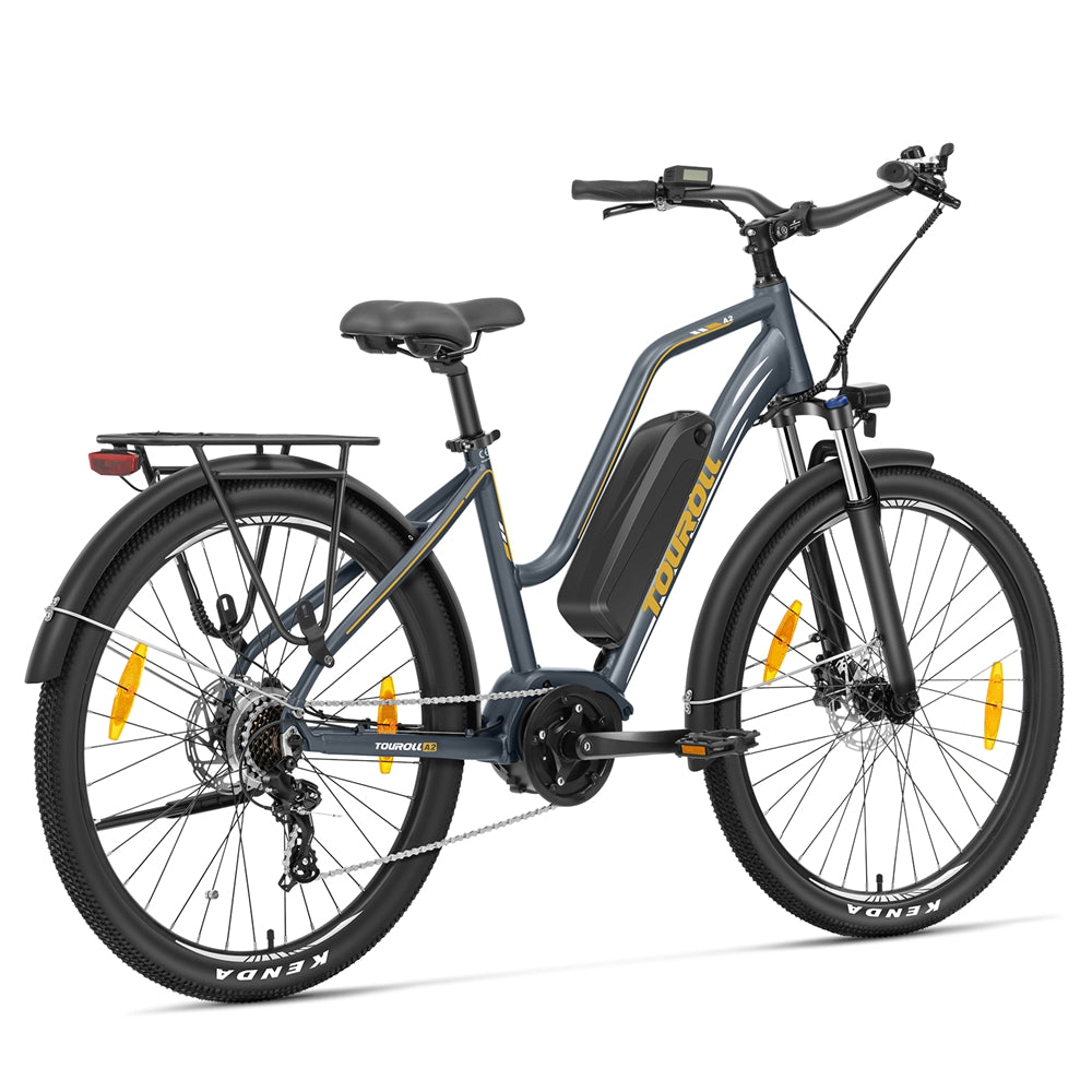 Touroll MA2 Electric Bike 27.5" Tire 250W Motor 36V 13Ah Battery