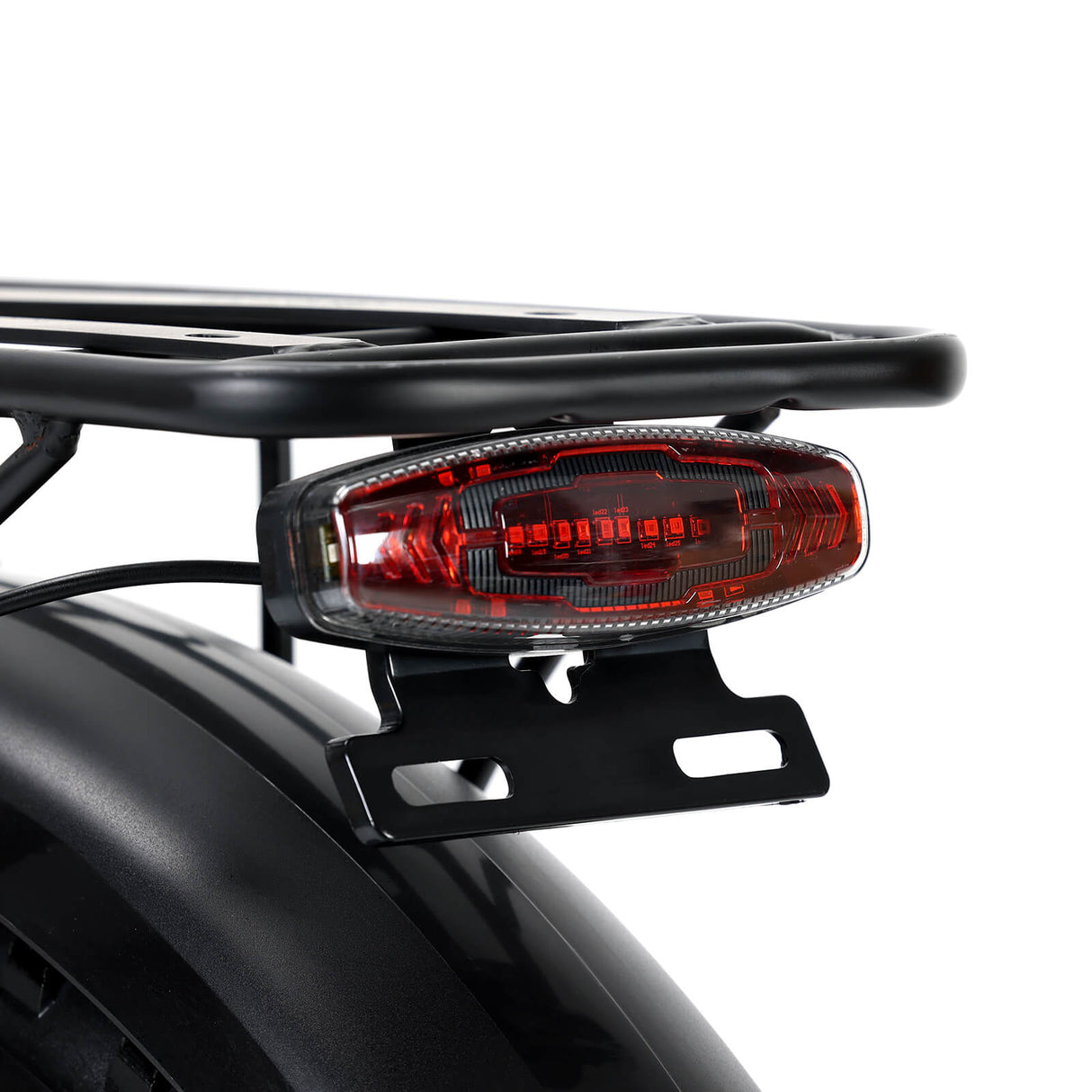 Bicicleta de montaña eléctrica Touroll S1 de 20 pulgadas, neumáticos anchos, batería de 750 W, 48 V y 15,6 Ah