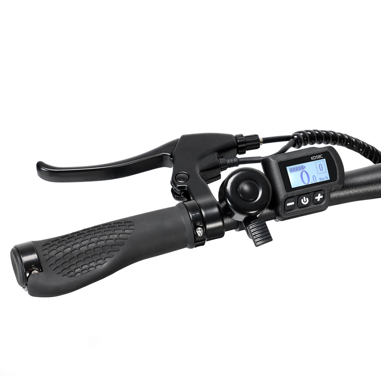 Bicicleta de montaña eléctrica Touroll S1 de 20 pulgadas, neumáticos anchos, batería de 750 W, 48 V y 15,6 Ah