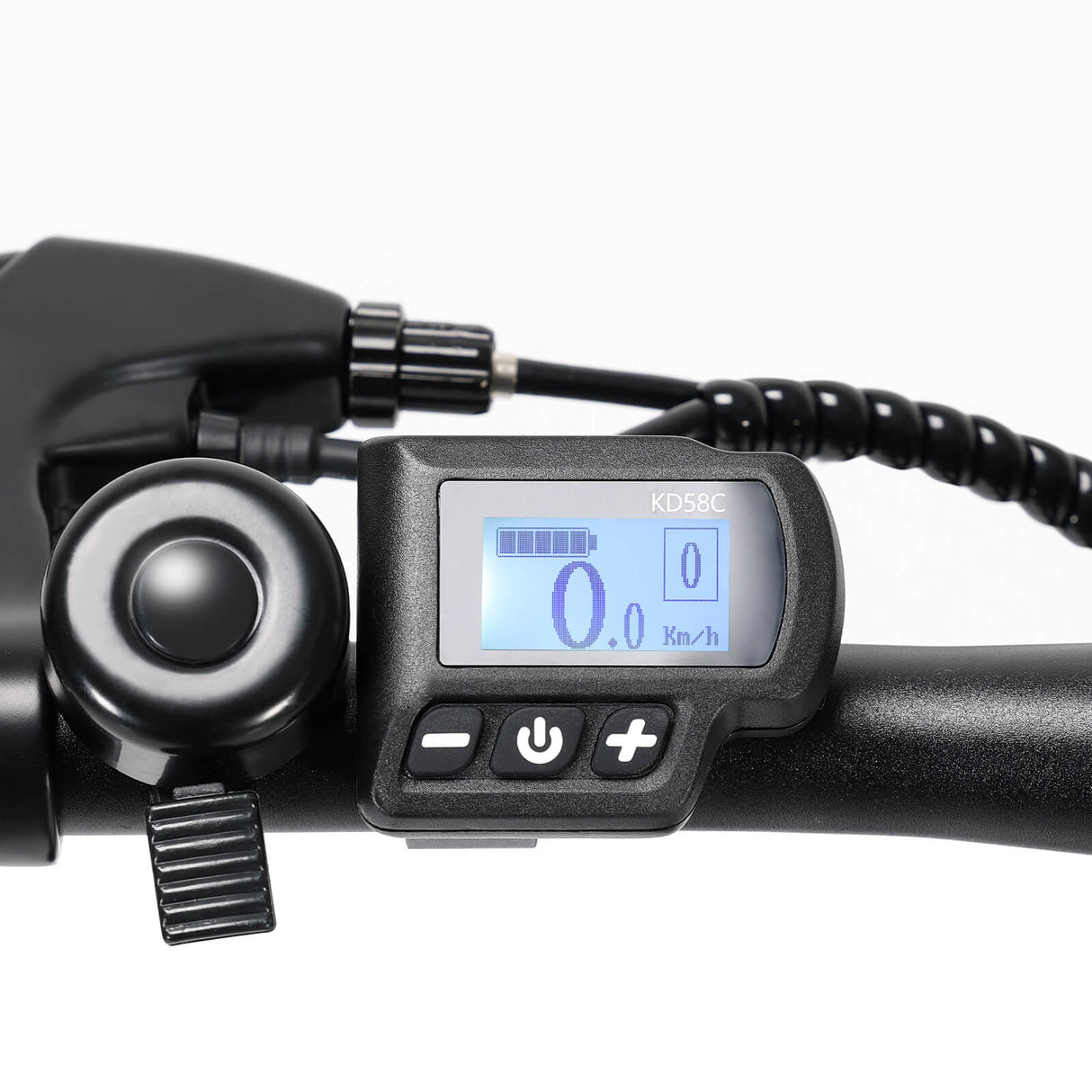 Bicicleta de montaña eléctrica Touroll S1 de 20 pulgadas, neumáticos anchos, batería de 750 W, 48 V y 15,6 Ah