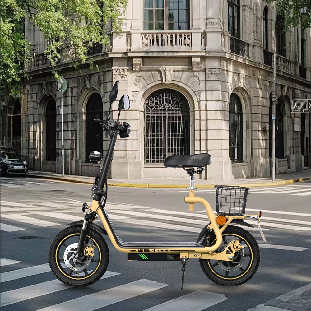 TWOFISH M5 Elite-E Electric Scooter 14" Tire 40km/h 500W 48V 13Ah Battery