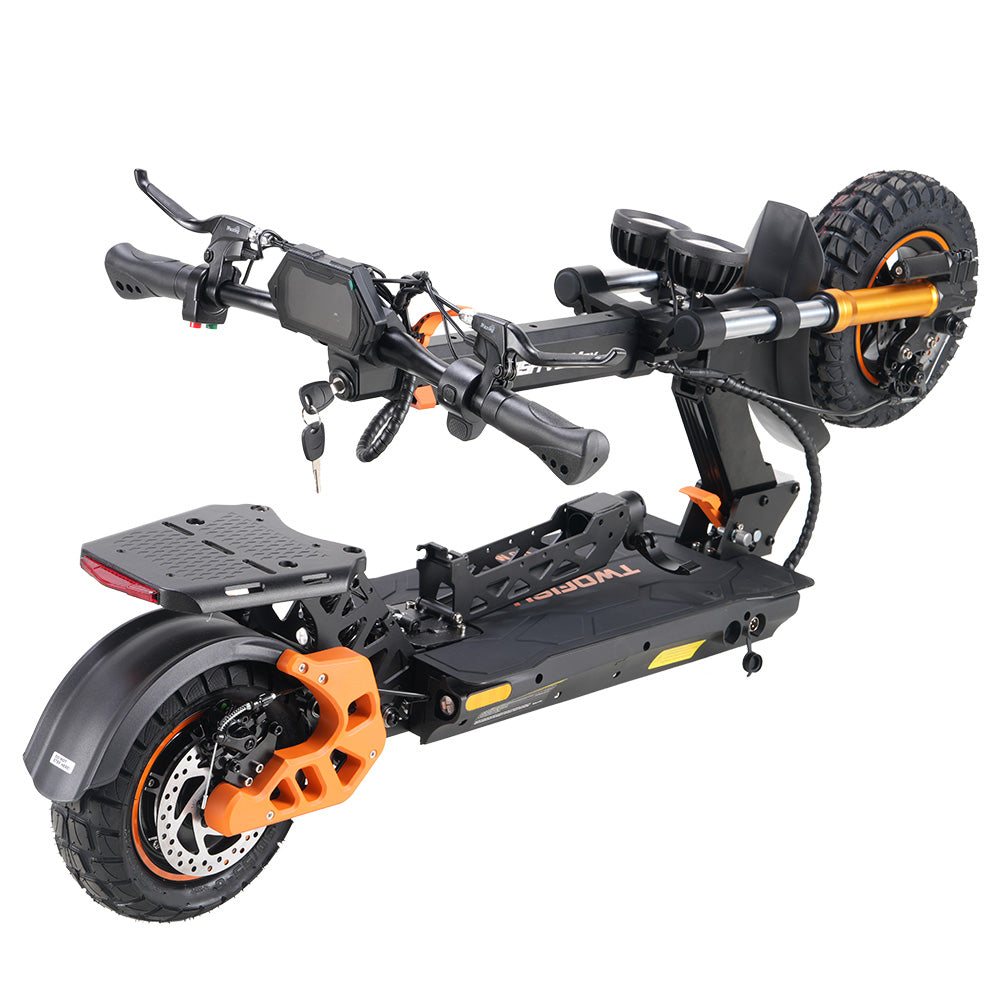 TWOFISH V5 Max Electric Scooter Off-road Tire 800W Motor 48V 18Ah Battery