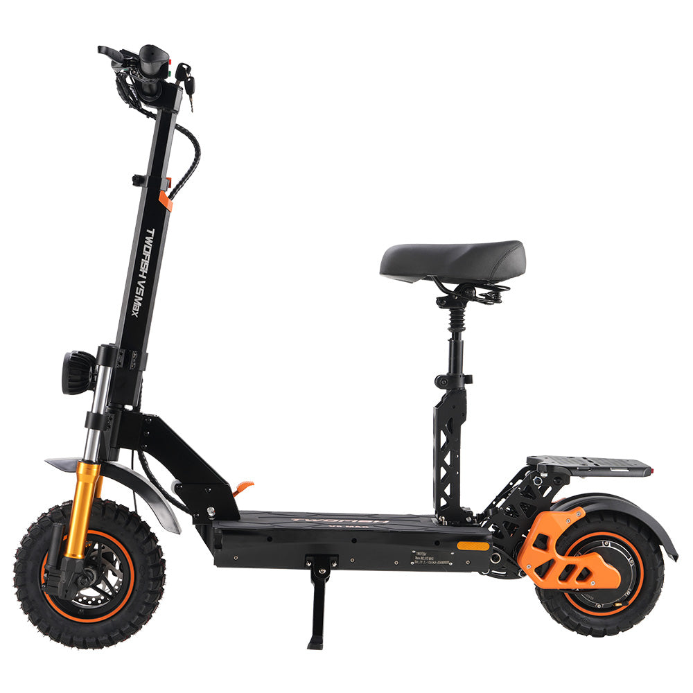 TWOFISH V5 Max Electric Scooter Off-road Tire 800W Motor 48V 18Ah Battery