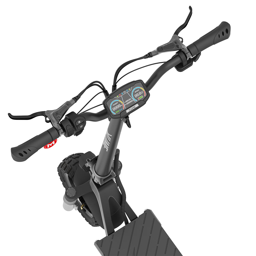 Patinete eléctrico YUME SWIFT, neumáticos de 10", motor de 1200 W, batería de 48 V y 22,5 Ah
