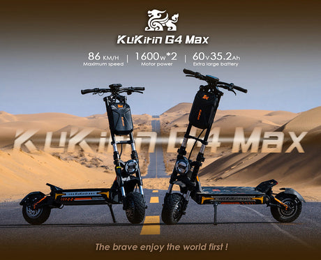 KuKirin G4 Max Electric Scooter Review: Power, Performance & Unmatched Off-Road Capability