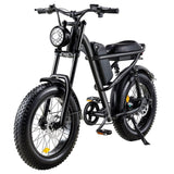 Z8 Electric Mountain Bike 20'' Fat Tires 500W Motor 48V 15Ah Battery