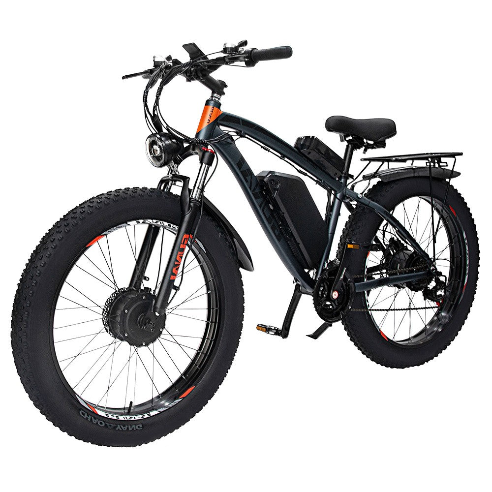 GUNAI GN88 Electric Bike 26'' Tires Dual 1000W Motors 48V 22Ah Battery