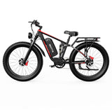 DUOTTS S26 Electric Bike 26'' Tires Dual 750W Motors 48V 20Ah Samsung Battery