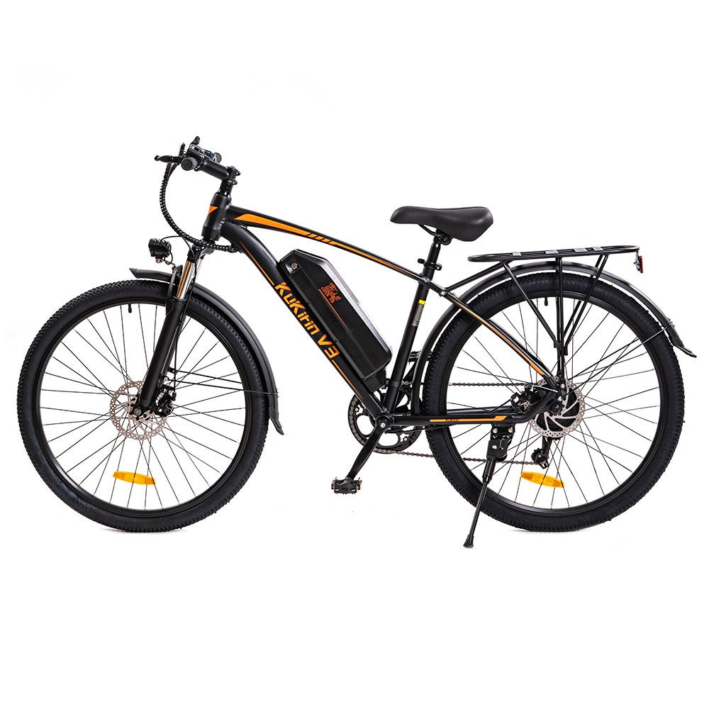 Kukirin V3 Electric Mountain Bike 27.5'' Tires 350W Motor 36V 15Ah Battery